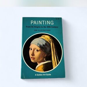 1971 Golden Art Guide: Painting from its origins to the 20th century art book